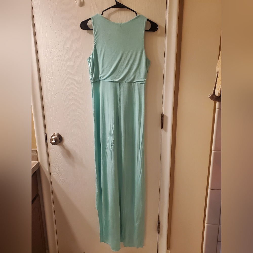 Venus maxi dress (teal) - Picture 2 of 4